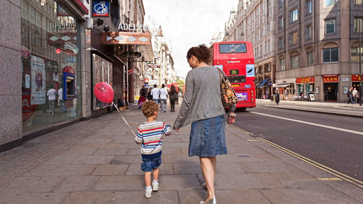 O que acontece se eu tiver um filho em Londres?